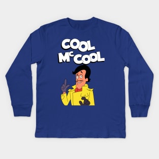 Cool McCool Classic 60’s Cartoon Kids Long Sleeve T-Shirt